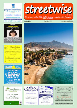 Cover page of Streetwise Magazine in Spain, issue 2024 08 no. 317 with link
