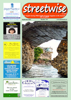 Cover page of Streetwise Magazine in Spain, issue 2024 09 no. 318 with link